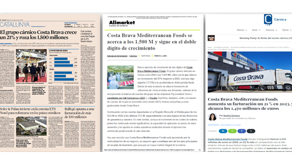 Los medios publican nuestros resultados de 2023